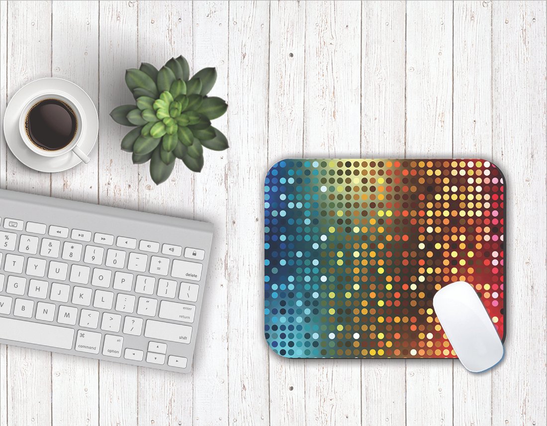 Fantaboy Disco Pattern Mouse Pad